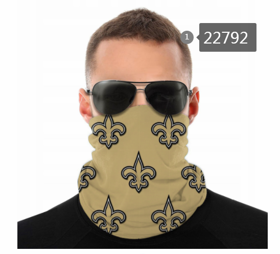 2021 NFL New Orleans Saints 133 Dust mask with filter-0